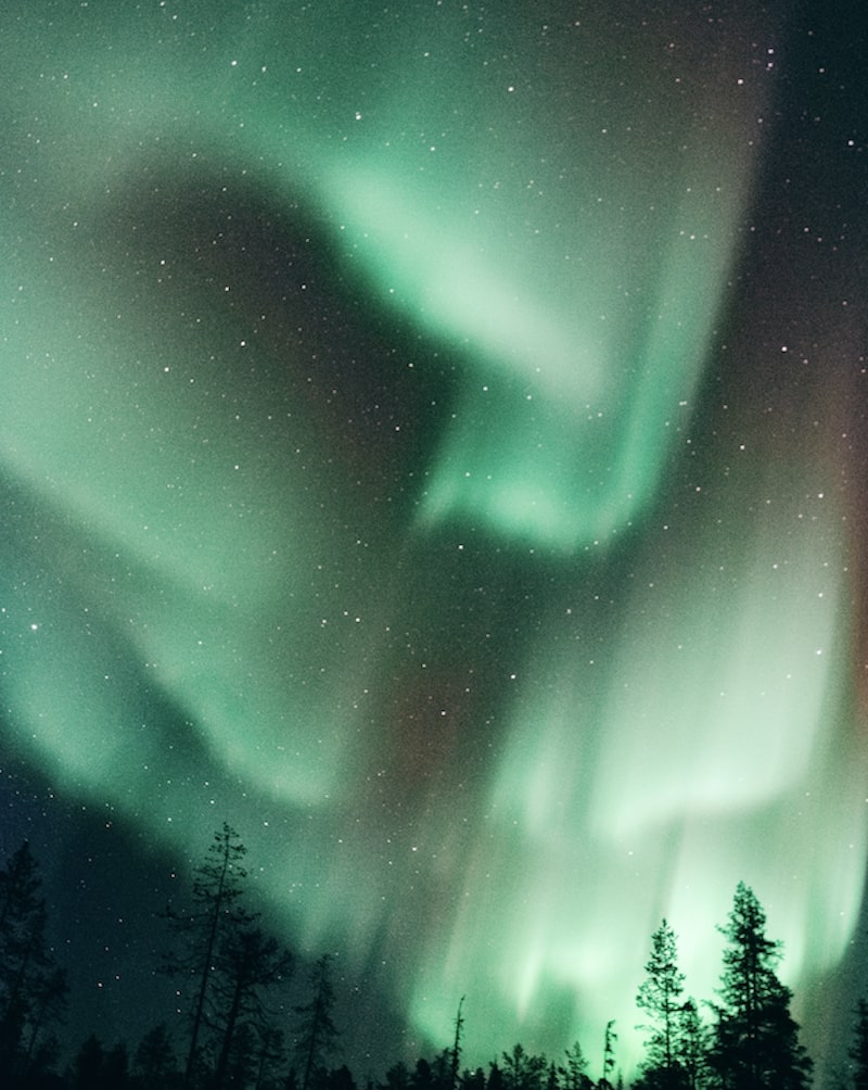 Lapland, Finland's northernmost region and the best place in the world to witness the Northern lights.